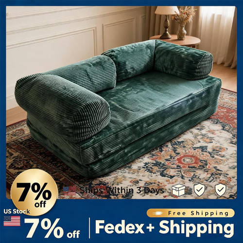 Modular folding futon - folding, loveseat
