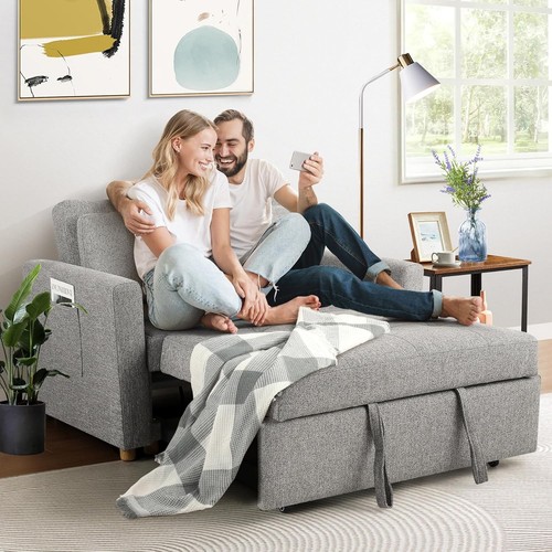 Convertible sofa bed couch - 49",